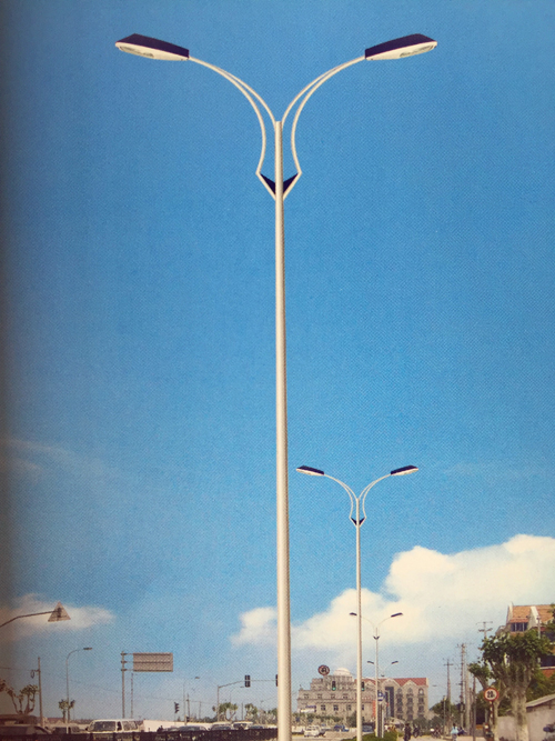 双臂路灯