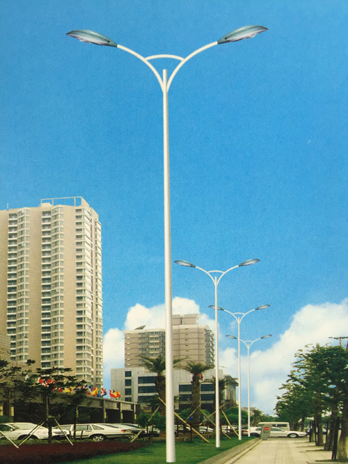 双臂路灯
