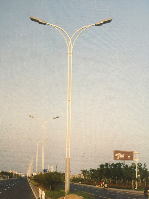 双臂路灯